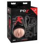 PDX Elite Ass-gasm Vibrating K - 9