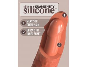 KCE 8 DD Vibrating Cock Tan