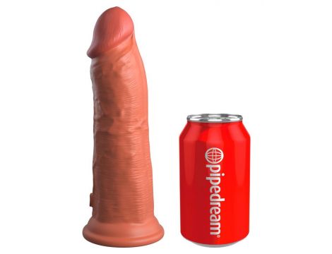 KCE 8 DD Vibrating Cock Tan - 4