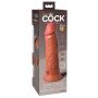 KCE 8 DD Vibrating Cock Tan - 6