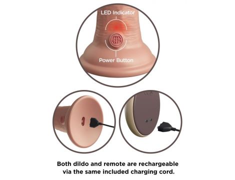 KCE 9 DD Vibrating Cock RC Lig - 4