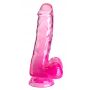 KingCockClear 6 w balls pink - 3