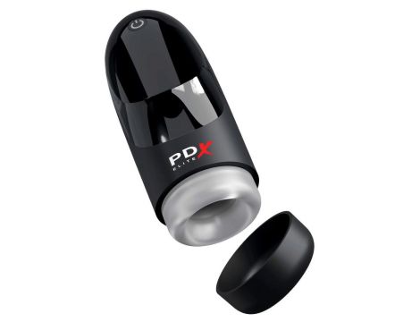 Masturbator wibrujący PDX Elite Hydrogasm wodoodporny USB 20 cm - 4