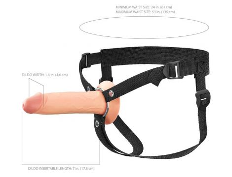 FXTE7" Hollow Strap-On Light - 6