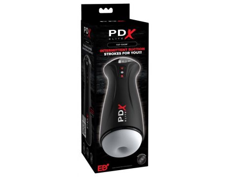 Masturbator automatyczny PDX Elite Fap Gasm Frosted USB 24 5 cm - 2