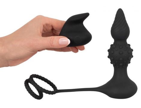 Rebel RC butt plug with cock&b - 6