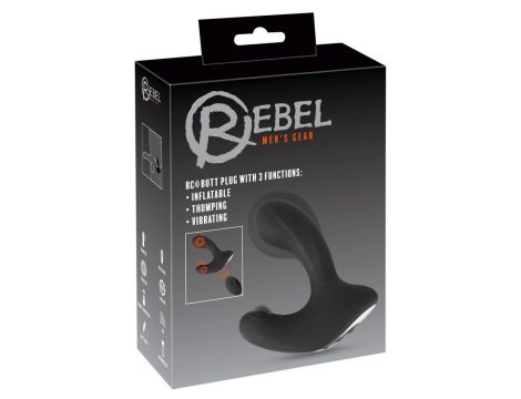 Rebel RC Butt Plug with 3 func - 7