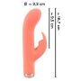 Peachy Mini Rabbit Vibrator - 7