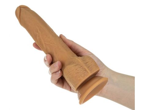 9" Thrusting Dong RC Caramel - 5