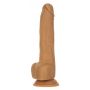 9" Thrusting Dong RC Caramel - 3