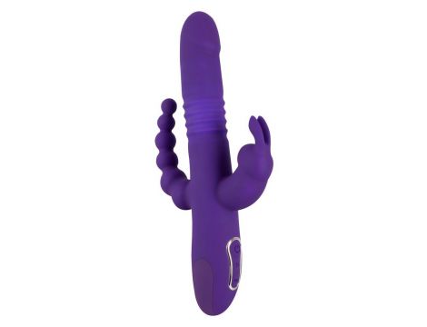 Wibrator króliczek Sweet Smile Triple Thrusting USB
