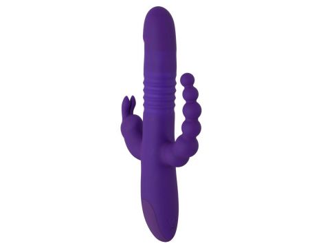 Wibrator króliczek Sweet Smile Triple Thrusting USB - 5