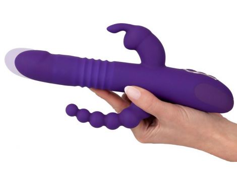Wibrator króliczek Sweet Smile Triple Thrusting USB - 6