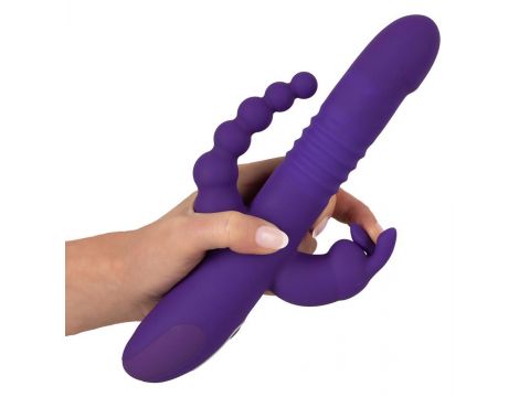 Wibrator króliczek Sweet Smile Triple Thrusting USB - 9