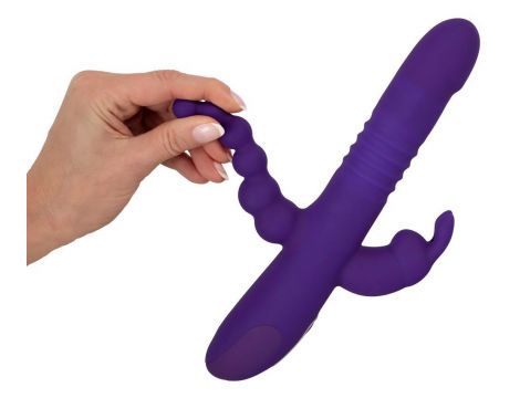 Wibrator króliczek Sweet Smile Triple Thrusting USB - 7