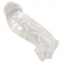 Przedłużka na penisa Crystal Clear TPE 19,2 cm - 2