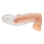 Przedłużka na penisa Crystal Clear TPE 19,2 cm - 9