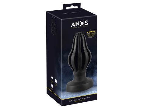 ANOS Super Soft Butt Plug 7 cm - 6