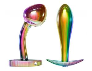 Anos Metal Butt Plug Set Rainb