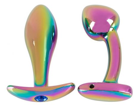 Anos Metal Butt Plug Set Rainb - 3