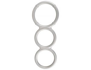 Metallic Silicone Triple Ring