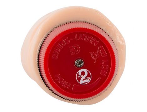 Wibrator realistyczny Pasha You2Toys PVC 23 cm - 9