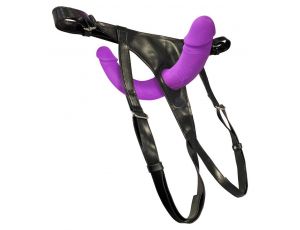 Strap on podwójny Sweet Smile silikonowy 32 cm