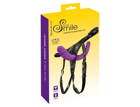 Strap on podwójny Sweet Smile silikonowy 32 cm - 8