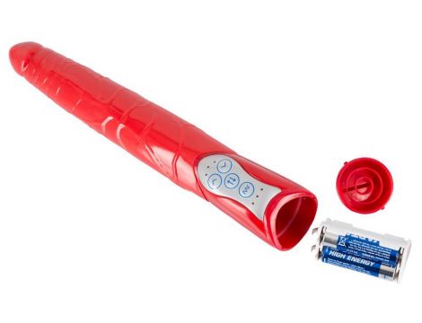 Red Push Vibrator - 4