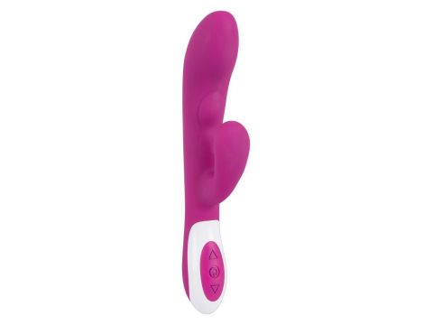Wibrator króliczek Javida Heating Vibe fioletowy USB 22 cm