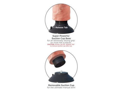 King Cock 9 inch Vibrating