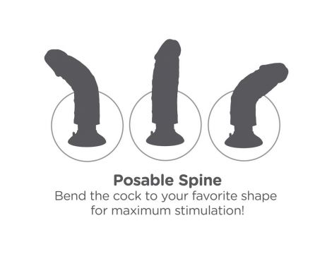 King Cock 9 inch Vibrating - 6