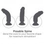 King Cock 9 inch Vibrating - 7