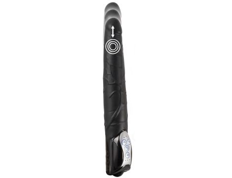 Black Push Thrusting Vibrator - 2