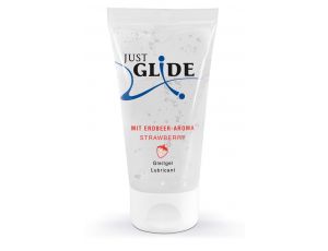 Lubrykant truskawkowy na bazie wody Just Glide 50 ml