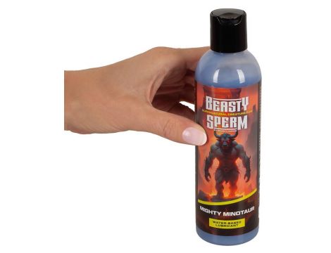 Lubrykant Beasty Cocks Sperm Mighty Minotaur szaro niebieski 250 ml - 5