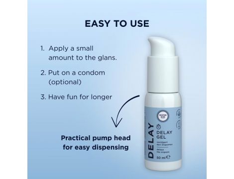 Mister Size Delay Gel 50 ml - 3
