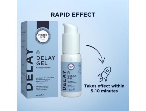 Mister Size Delay Gel 50 ml - 5