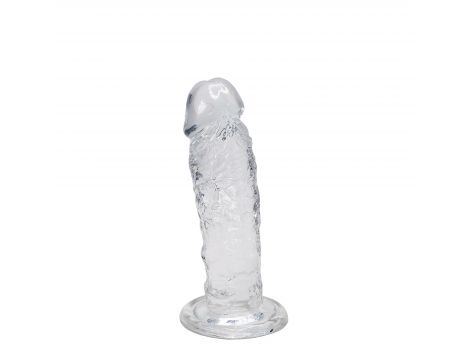 Dildo żelowe Majestic Alive przezroczyste 14,7 cm - 2