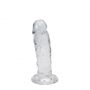 Dildo żelowe Majestic Alive przezroczyste 14,7 cm - 3