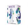 Dildo żelowe Majestic Alive przezroczyste 14,7 cm - 2