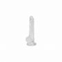 Dildo żelowe Alive Lusty przezroczysty 18 cm - 2