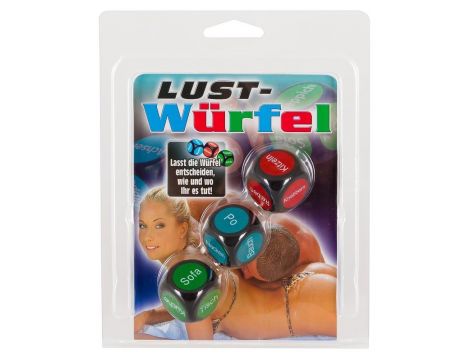 3 pleasure dice German, - 3