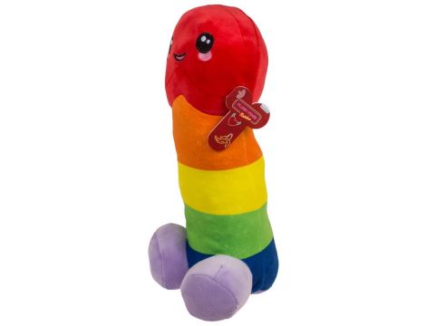 Plush Penis Rainbow 30 cm - 5