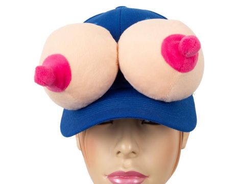 Czapka z daszkiem z pluszowym penisem i jądrach Orion