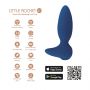 Plug analny wibrujący Little Rocket II Adrien Lastic z aplikacją IPX7 - 8