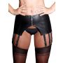 Leather Suspender Belt S - 4