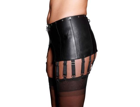 Leather Suspender Belt XL - 3