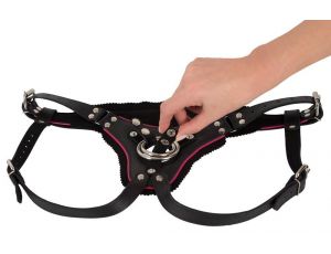 Leather String Strap-on S-L