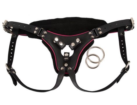 Leather String Strap-on S-L - 2